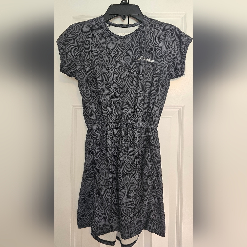 Columbia Black and White Patterned Dress